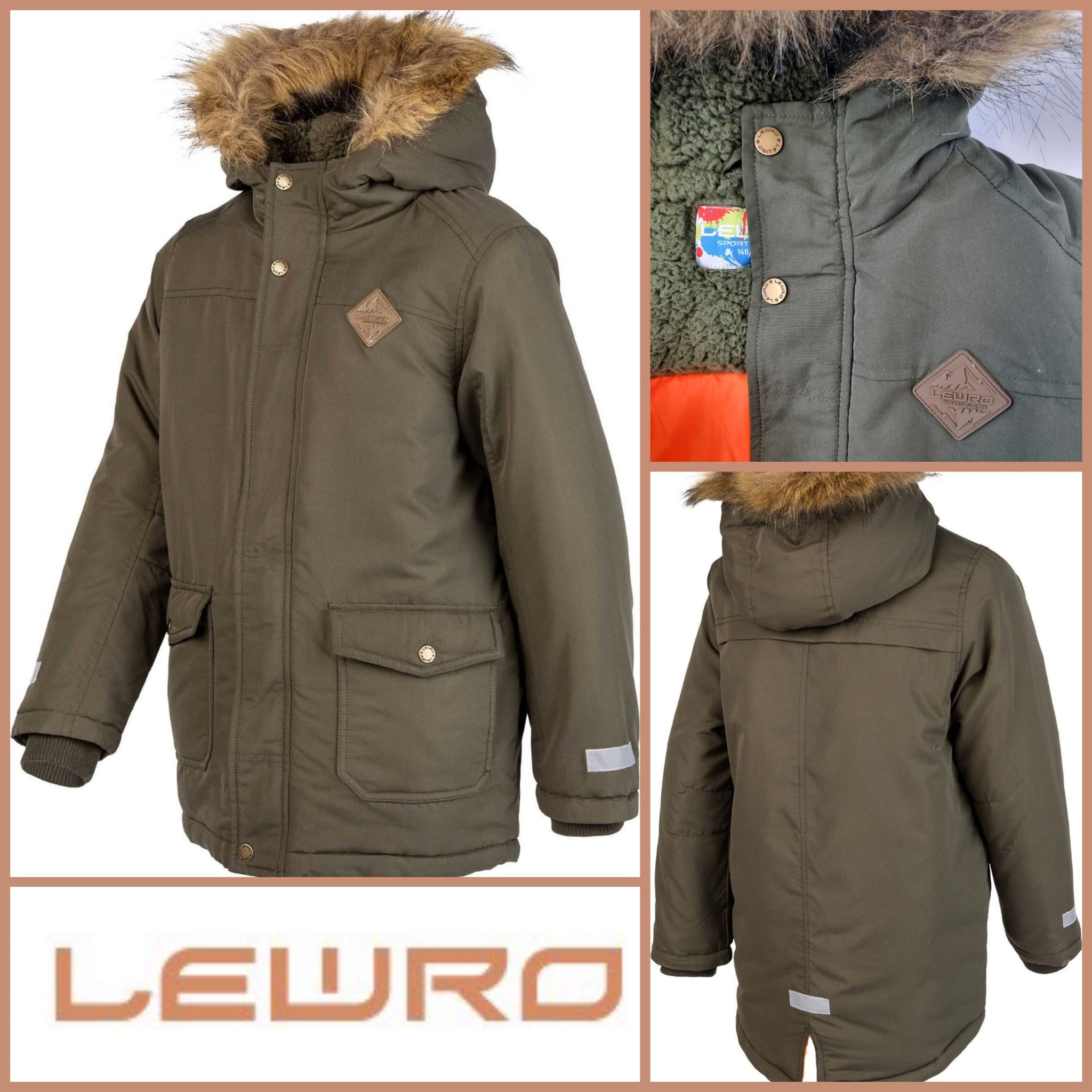 Boys’ Winter Jacket by Lewro