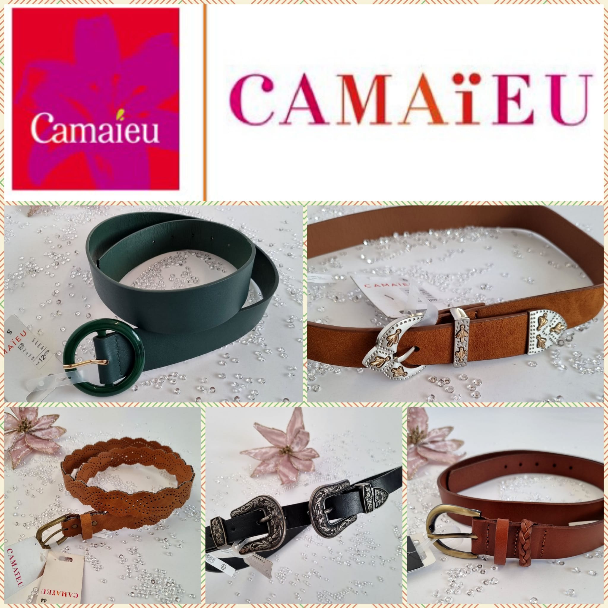 MIX aus Damengürteln von Camaieu