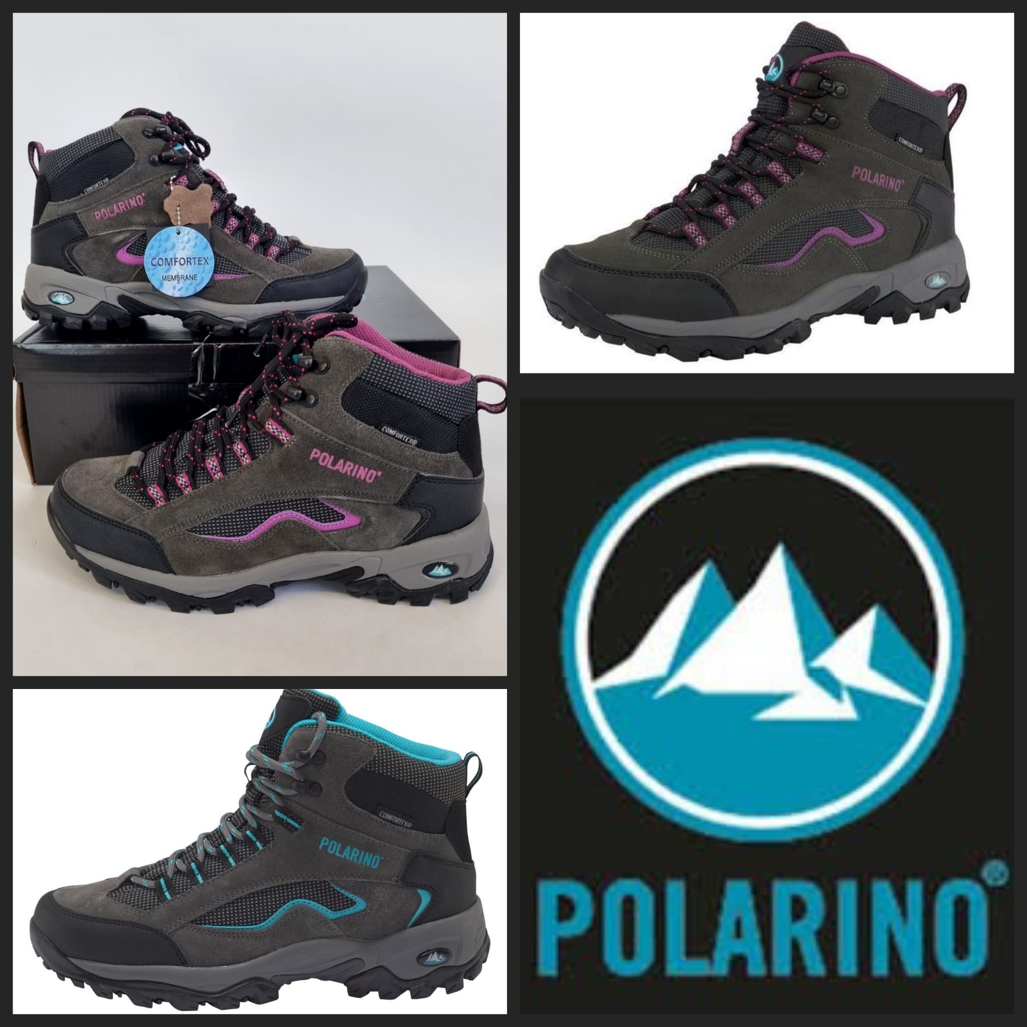 Unisex trekking boots by Polarino