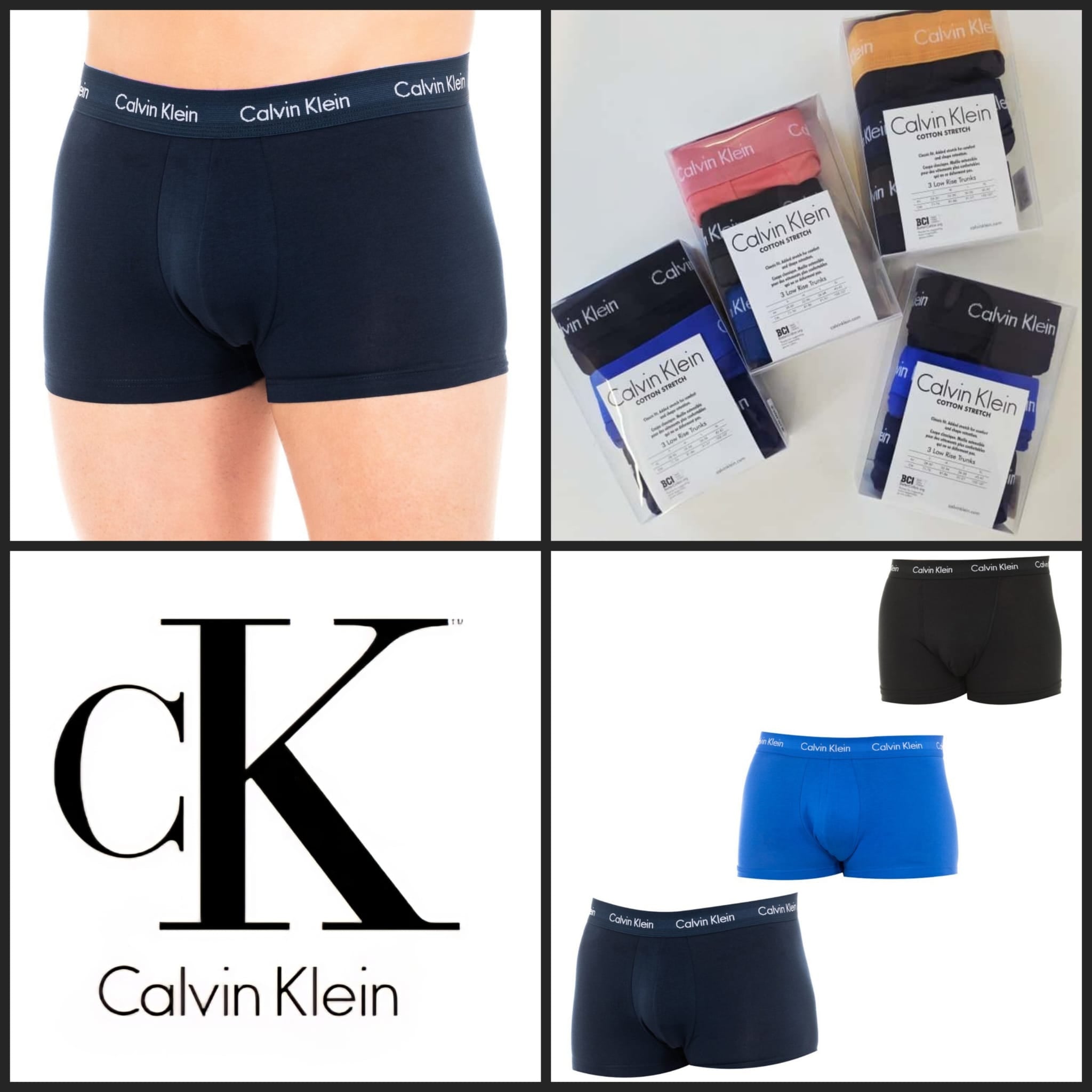 Herren-Boxershorts von Calvin Klein (3er-Pack)