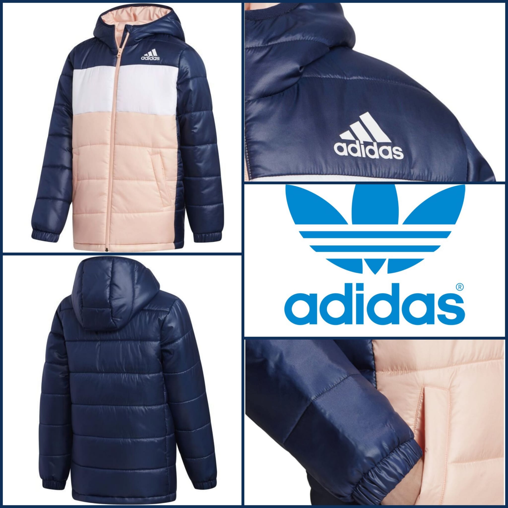 Warme Jungenjacke von Adidas