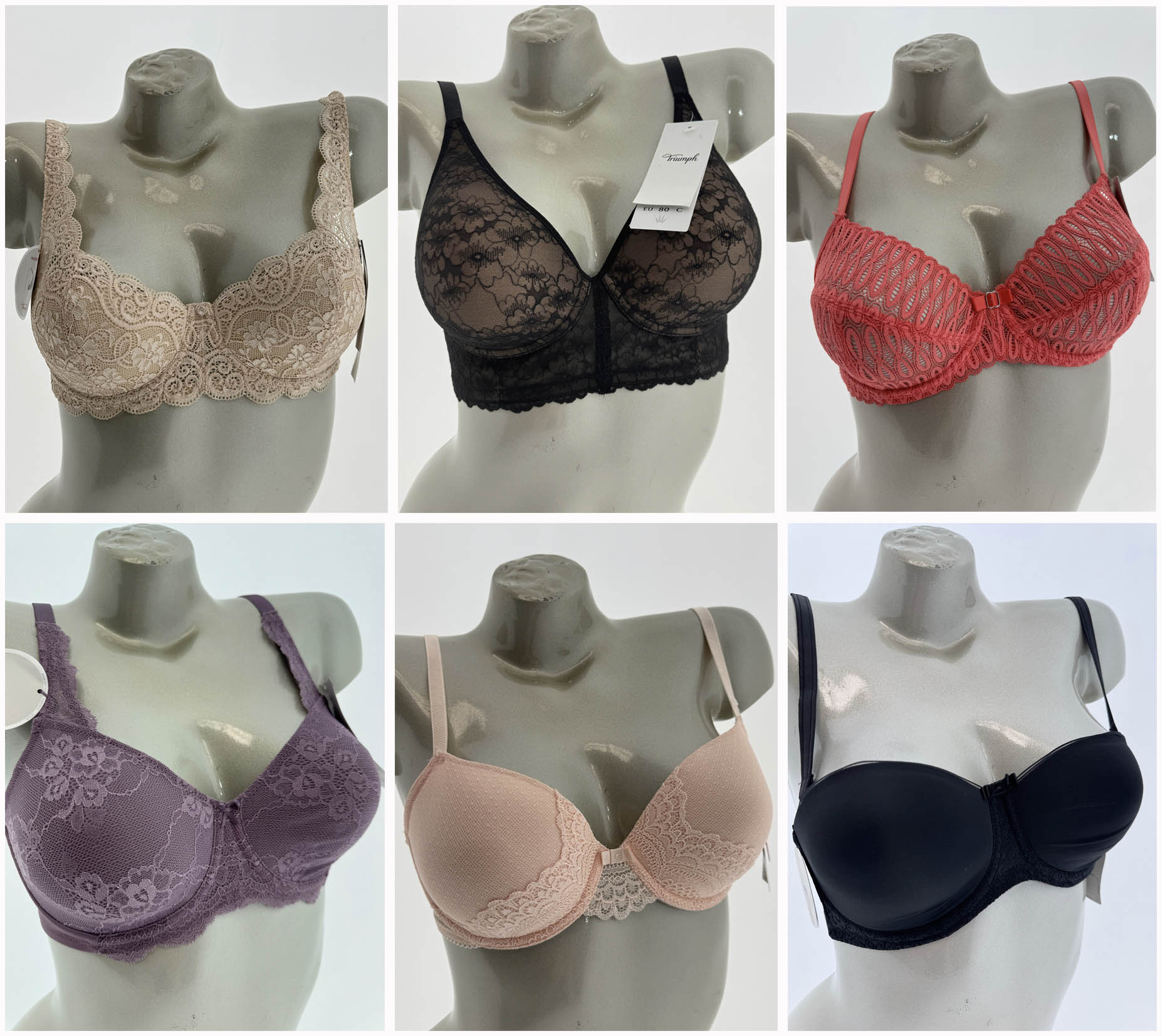 Mix Damen Dessous 100% Triumph Big LOT