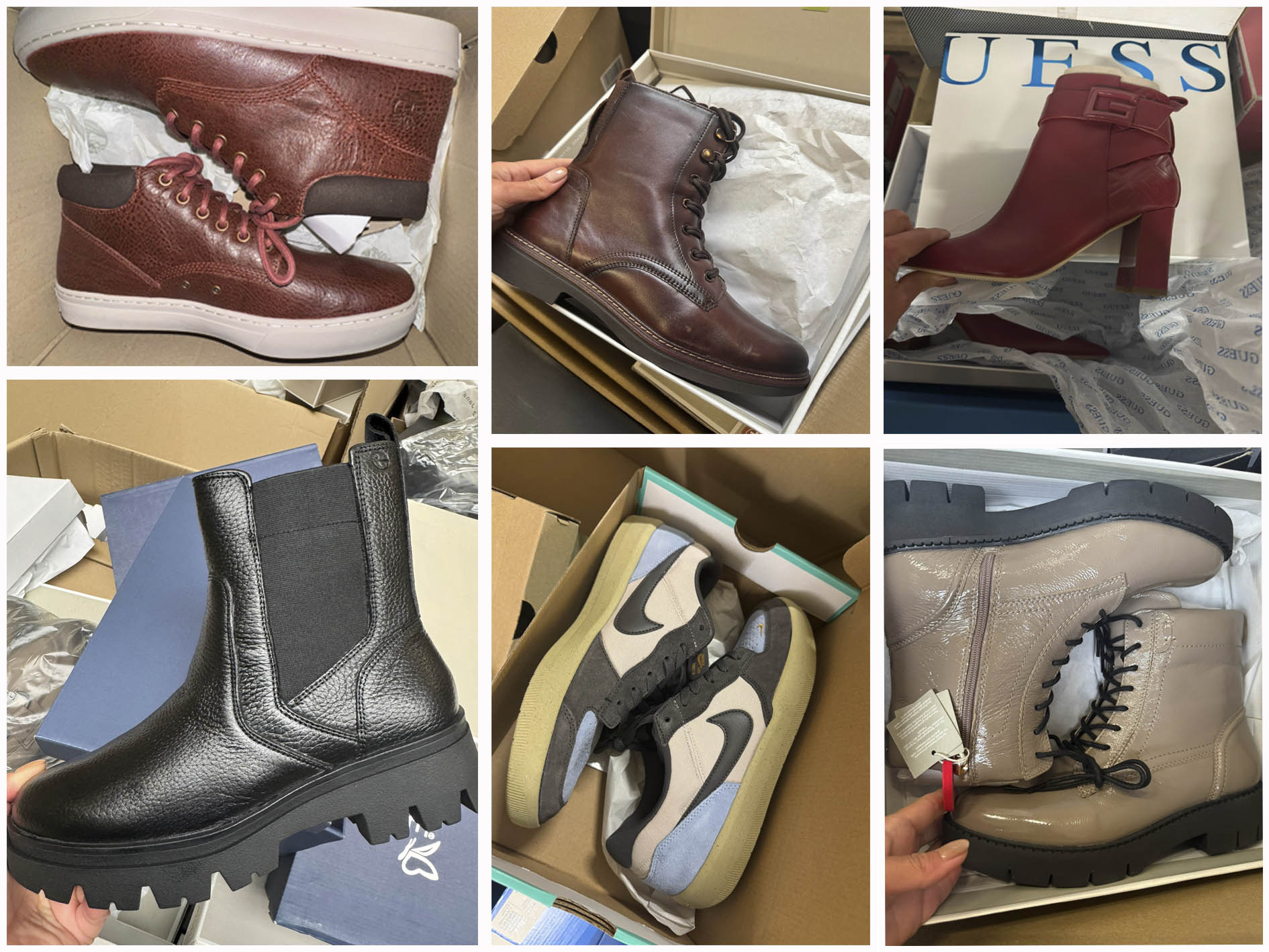 Mix of Branded Shoes Fall/Winter