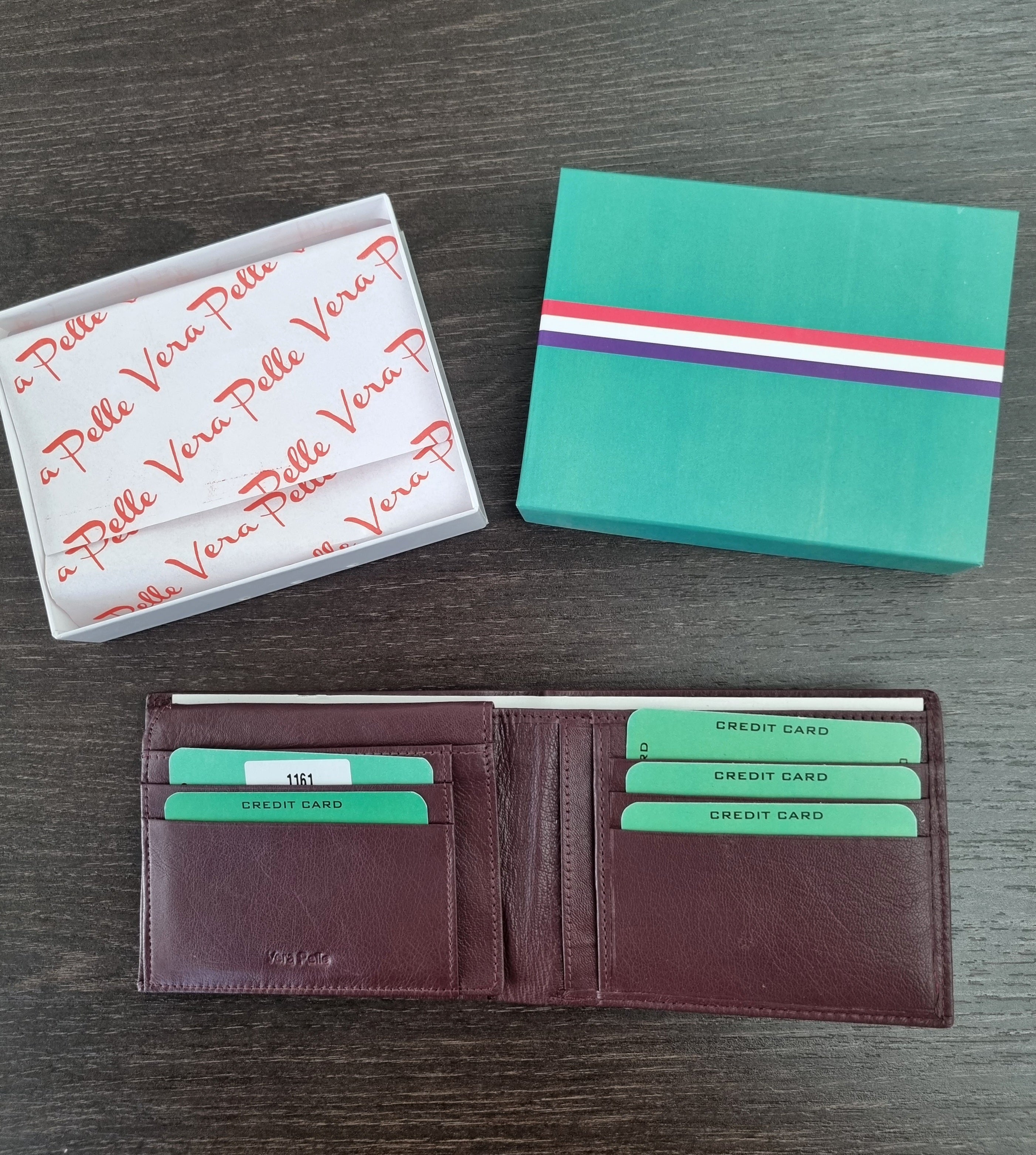 Multifunctional Men’s Leather Wallets – Italian Brands