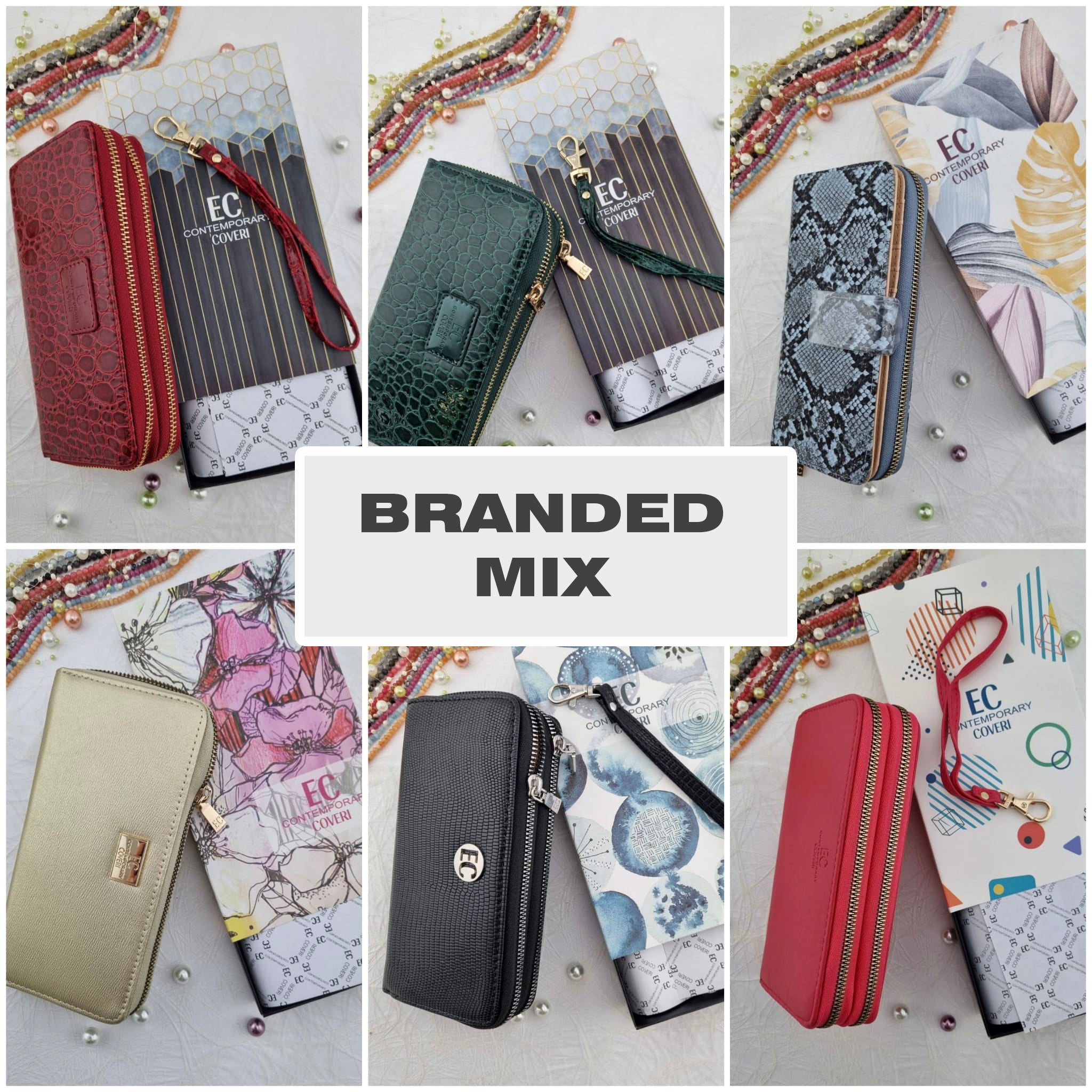 Italienische Damenbrieftaschen – EC Contemporary, Coveri & Basile