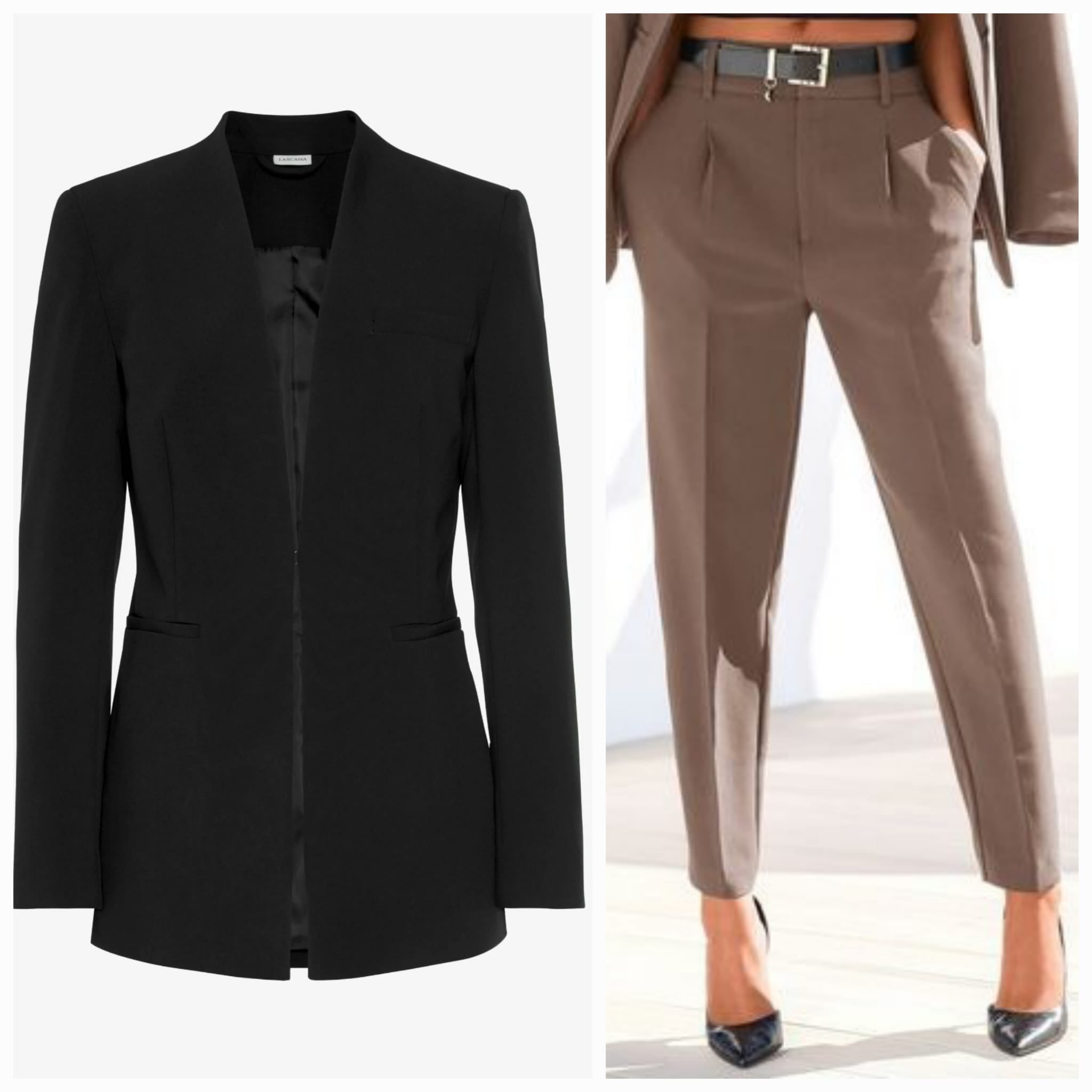 Women’s office sets: blazer + trousers Lascana