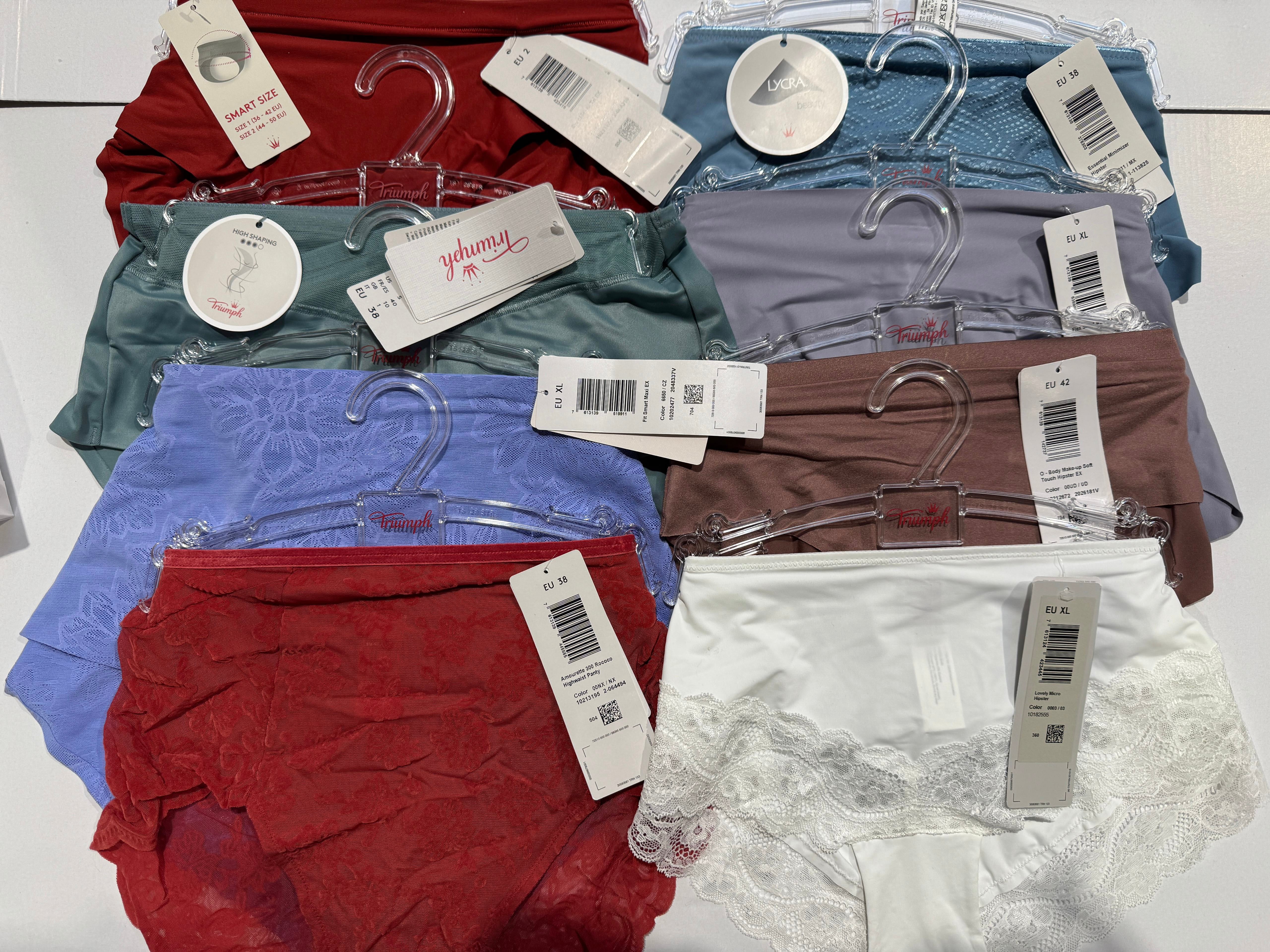 Mix women’s underwear Antigel / Triumph (BH 50% / Slip 50%) Big LOT