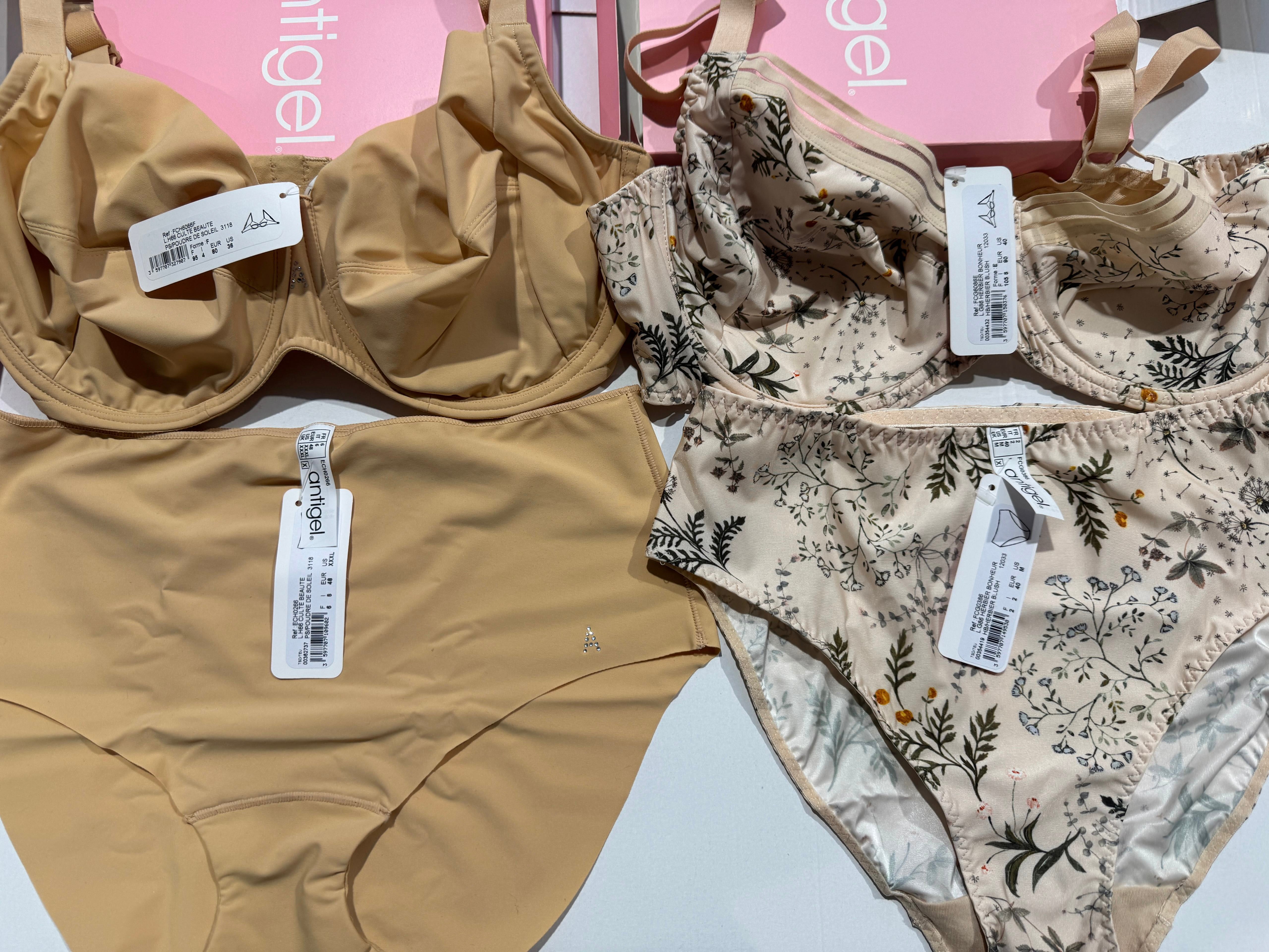 Mix women’s underwear Antigel / Triumph (BH 50% / Slip 50%) Big LOT