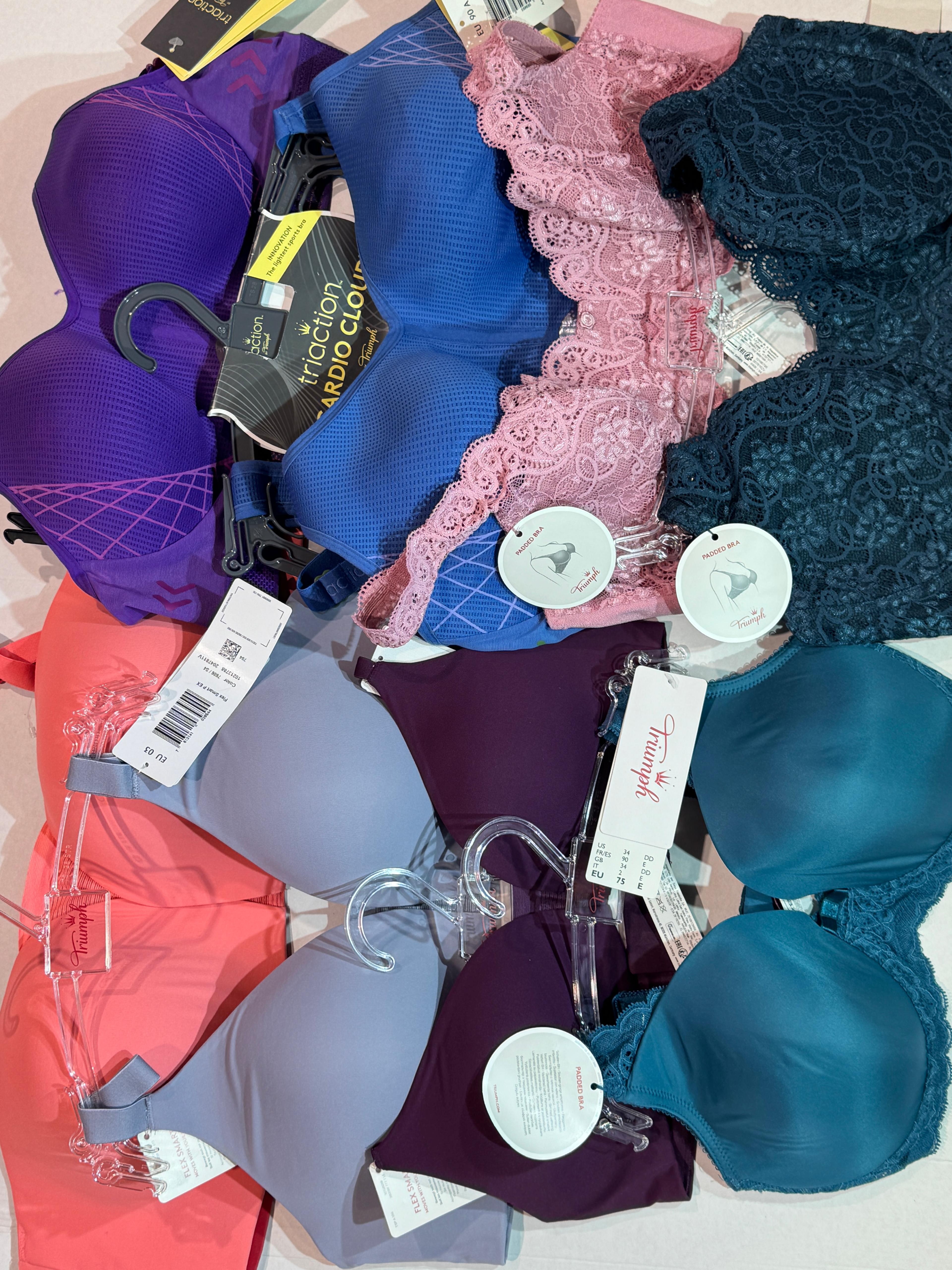 Triumph Mix 70% BHs / 30% Slips Damen Dessous GROSSE Menge