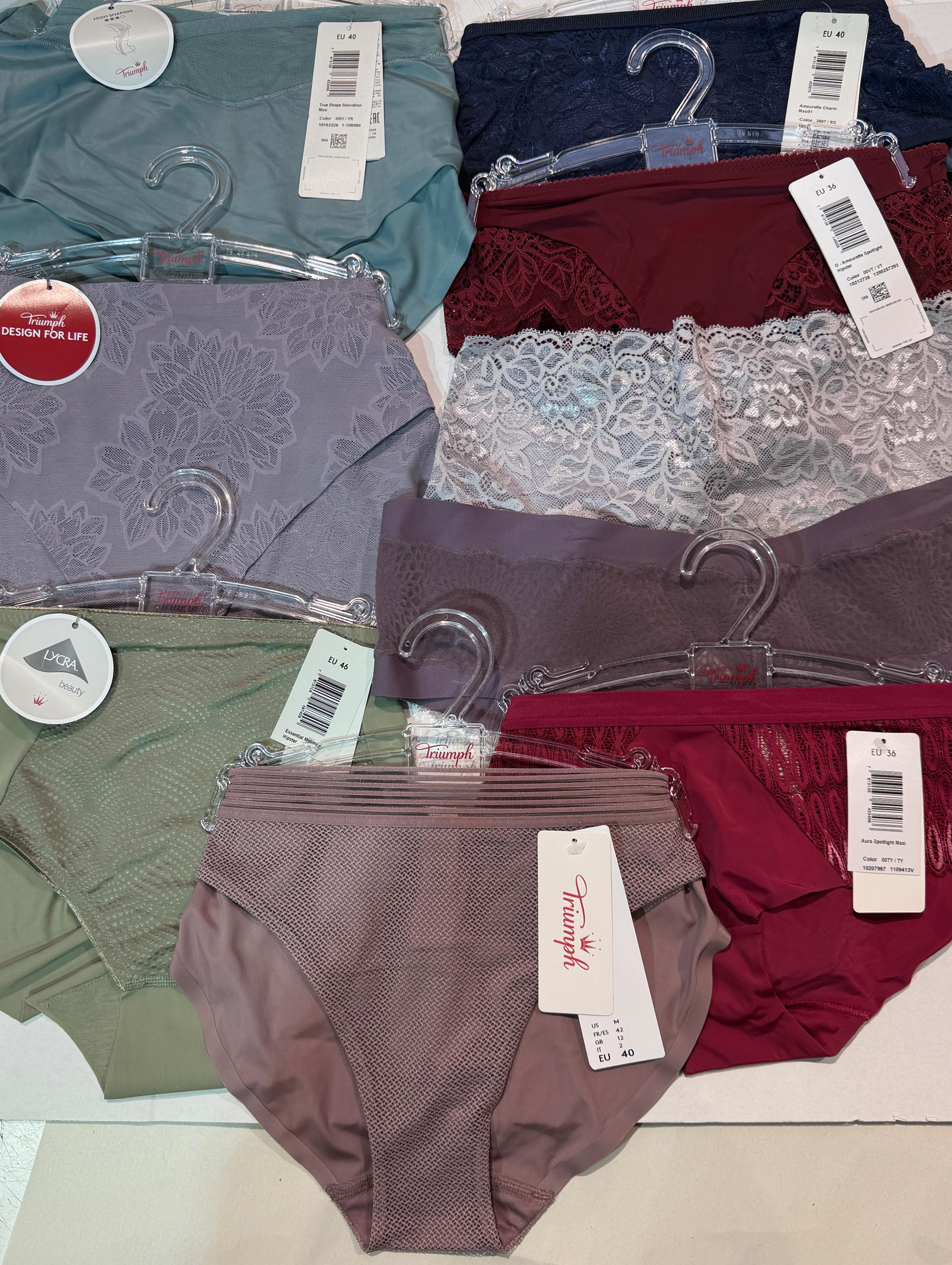 Mix Triumph 70% Bras  / 30% Slips Women’s Lingerie BIG Lot
