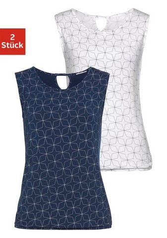 MIX of Women’s T-Shirt (2-Pack) by Lascana, Bench, Vivance